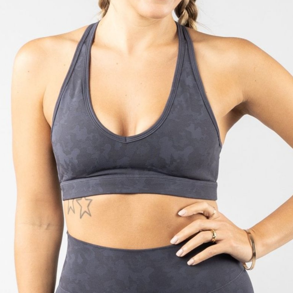 Buffbunny confidential sports bra- top secret size m.